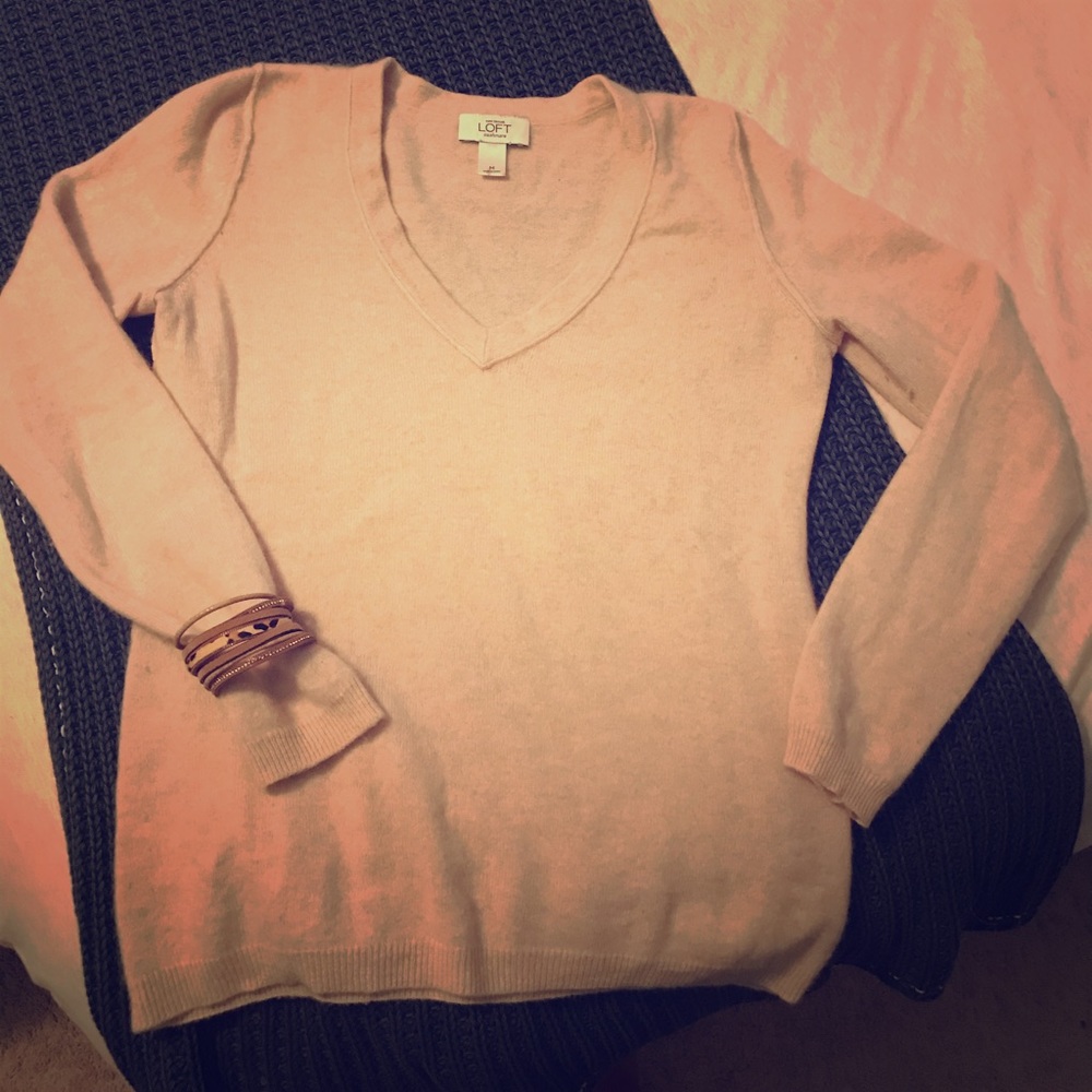 Cashmere V neck Sweater